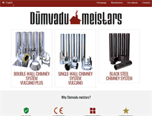 Tablet Screenshot of dumvadumeistars.lv